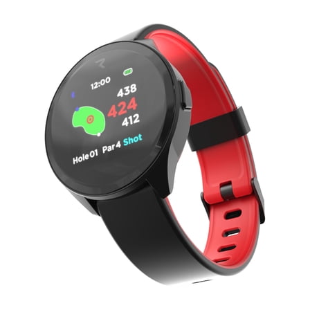 Rad Watch Golf GPS Watch Touchscreen, 42,000  Courses, Pin Positioning, FCB Hazard Distances, Shot Tracker, Score Tracker, Green View, IPX7 Waterproof, Long Battery, Enhanced Charging & UI