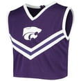 thumbnail image 2 of Girls Youth Purple Kansas State Wildcats Two-Piece Cheer Set, 2 of 6