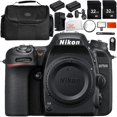 thumbnail image 1 of Nikon D7500 DSLR Camera (Body Only) 10PC Accessory Bundle – Includes 2x 32GB SD Memory Cards + 2x Replacement Batteries + MORE - International Version (No Warranty), 1 of 3