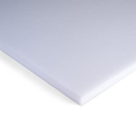 CushionCraft PolyFoam Sheet Cushion Foam 1/2" x 28" x 30' - 1 Pack