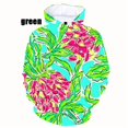 thumbnail image 3 of Sudadera con capucha con estampado de frutas en 3D para hombre, sudadera con capucha con gráfico de piña, suéteres divertidos Y2k para niños, ropa unisex Harajuku, sudadera con capucha, 3 of 5