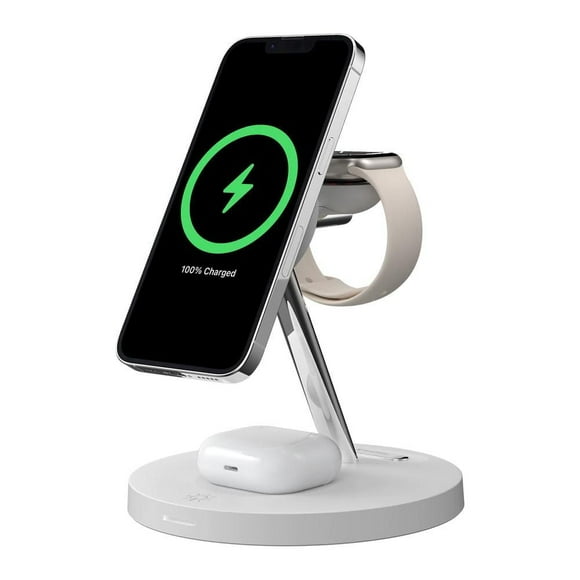 SwitchEasy MagPower 4-in-1 Magnetic Wireless Charging Stand White