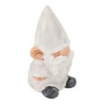 Garden Gnome Resin Structure Stable Bottom Retro Style Gnome Figurine ...