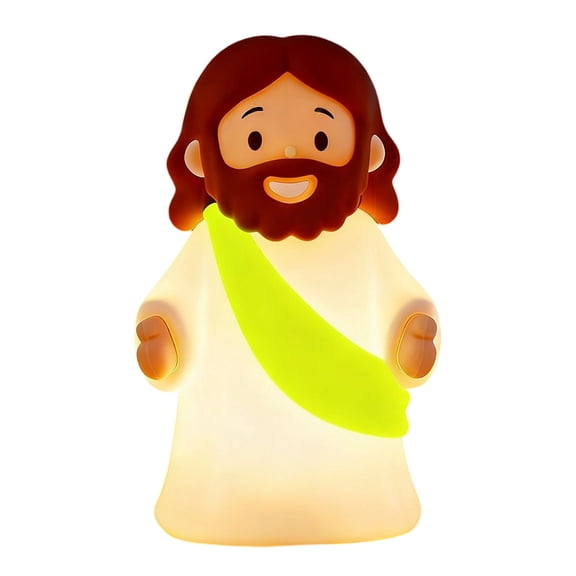 Night Light Rechargeable Bedside Night Light Dimmable Silicone LED Light for Nursery Ideal for Religious Gatherings Gifts for Sunday School Baptism Presents Easter Egg Decorations Christmas