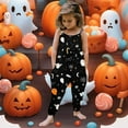 thumbnail image 2 of MIASHUI Combinaison pour Filles Tenue Confortable Sans Manches Imprimés Halloween Pantalon Décontracté, 2 of 5