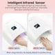 thumbnail image 3 of Rechargeable UV LED Nail Lamp 66W Lamp for Manicure with LCD Screen 4 Settings Nail Art Manicure Tools EU PLUG,B, 3 of 5