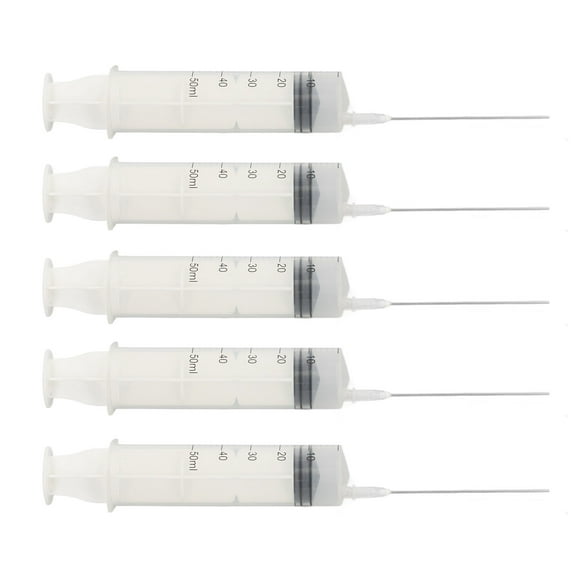 Inks Injector Syringes, Sealing Ink Syringe Large Capacity Easy Measurement for Printer Cartridge