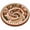 C, variant on Christmas Area Rug, 15.75" Round Christmas Rug For Living Room, Traditional Holiday Decorative Mat