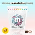 thumbnail image 3 of M&M'S Gender Reveal Milk Chocolate Candy, Baby Shower or Reveal Party Candy, 2lb Resealable Bulk Bag, 3 of 7