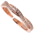 thumbnail image 2 of Anillo de circón con apertura ajustable, anillo sencillo, anillo de moda, joyería para mujer, 2 of 3