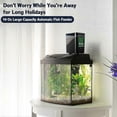 thumbnail image 5 of Large Automatic Fish Feeder, 14 Fl.oz Patented Revolutionary Design Aquarium Food Tank Dispenser With Timer, Auto Feeding Moisture-proof Electric Adju, 5 of 5