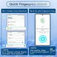 thumbnail image 2 of Privacy Screen Protector for Samsung Galaxy S25 Ultra 5G, Anti-Spy Tempered Glass Film, Fingerprint ID Compatible, 2-Pack, 2 of 5