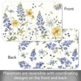 thumbnail image 5 of CounterArt "Lovely Blues" 4-Pack Reversible Flexible Plastic Tabletop Placemats, 5 of 8