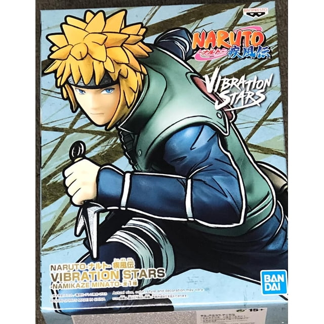 Banpresto - Naruto Shippuden - Estatua de Namikaze Minato con estrellas vibratorias de 7 pulgadas