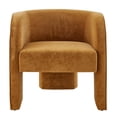 thumbnail image 3 of Matteo Velvet Accent Arm Chair, 3 of 13