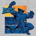 thumbnail image 2 of Women's Marvel: X-Men '97 Beast Poses Portrait Graphic T-Shirt, 2 of 4
