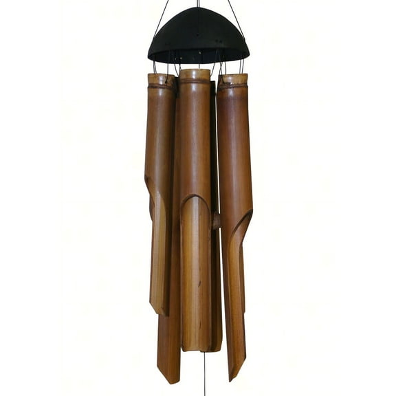 Medium Plain Antique Bamboo Windchime