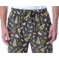 thumbnail image 4 of Harry Potter Adult Men's Quidditch House Pajama Pants - 4 Houses Available, 4 of 7