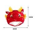 thumbnail image 7 of segolike Plush Dragon Hat Cartoon Animal Hat Apparel Boys Girls Comfortable Funny Headgear Headwear for Birthday Party Festive, 7 of 7