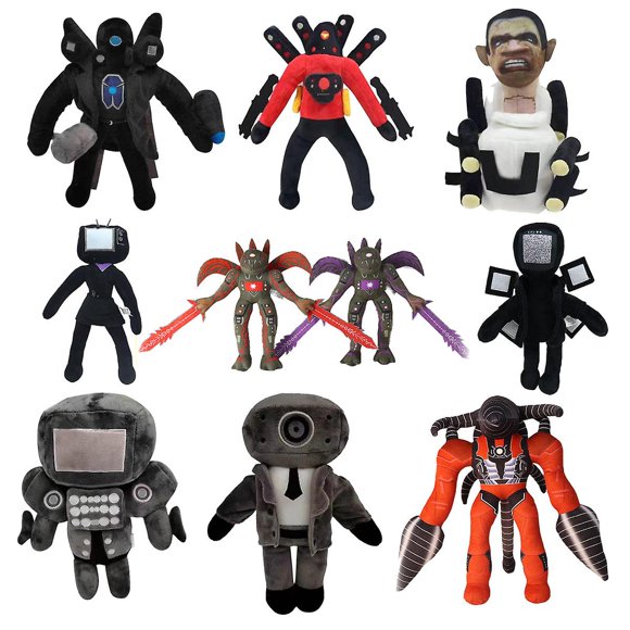 Peluches skibidi toilet Jouets en Peluche pour Cadeaux pour Enfants Nouveau Produit 11