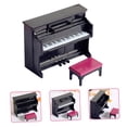 thumbnail image 4 of STRANDCHIC 1 Ensemble Mini Instrument de Musique Modèle Piano Miniature Noir pour Enfants Jeu de Simulation, 4 of 8