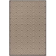 thumbnail image 2 of Safavieh Linden Joetta Geometric Indoor/Outdoor Area Rug, Creme/Brown, 5'3" x 7'6", 2 of 8