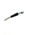 thumbnail image 2 of The Stop Shop Universal Braided Stainless Brake Hoses, 18 Inches Long with 10mm Banjo Hole and 3/8"-24 Female End, (Does Not Include Hardware) Made in USA, 2 of 3
