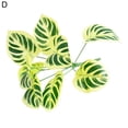 thumbnail image 2 of Cheers US 3Branches Artificial Plants Faux Tree Tropical Monstera Leaf Fake Turtle Large Palm Leaves Fern Fake Green Bushes Shrubs Greenery for Tropical Wedding Floral Arrangement, 2 of 2