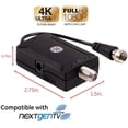 thumbnail image 2 of GE Indoor TV Antenna Amplifier Low Noise Antenna Signal Booster Clears Up Pixelated Low-Strength Channels HD TV Digital VHF UHF AC Power Adapter Black 42178, 2 of 9