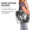thumbnail image 2 of Disketp Majestic Wolf Landscape Bolsa Tote Estampada para Mujer, Bolso de Hombro y de Mano para Compras y Viajes, 2 of 8