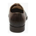 thumbnail image 7 of Men's Stacy Adams Halloway Plain Toe Oxford Shoes Leather Brown Multi 25585-249, 7 of 7
