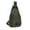 Green-1, variant on PULLIMORE Canvas Sling Bag Chest Pack Casual Lightweight Crossbody Backpack for Travel Hiking Cycling (Black)