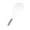 White, variant on Plastic Rice Serving Spoon Antistick Surfaces Heat Resistant Safe Ergonomic Grip Paddle For Hot Meals And Steaming Pots