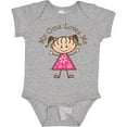 thumbnail image 3 of Inktastic My Oma Loves Me Granddaughter Girls Baby Bodysuit, 3 of 5