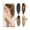 Black, variant on 16" Claw Clip Ponytail Extensions Straight Hair Multi-Layered Fake Pony Tails Synthetic Hairpieces for Women