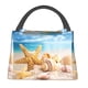 thumbnail image 1 of Easygdp Beach Starfish Shell Bolsa de Almuerzo Insulada Reutilizable, Bolsa de Mano y Bandolera para Oficina, Trabajo, Viajes, 1 of 6