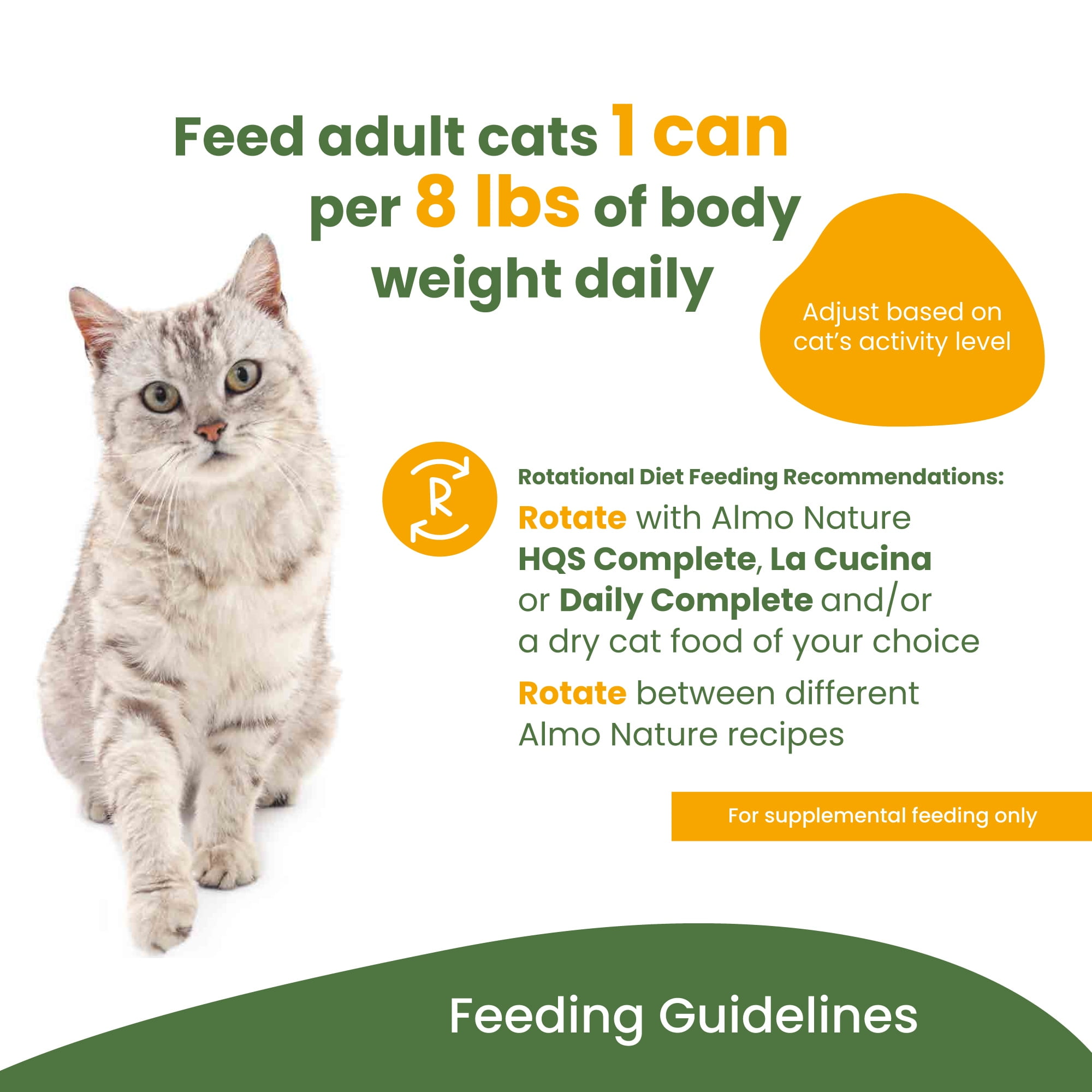 Almo Nature: HQS Natural Cat 24 Pack: Chicken Breast In Broth - 5.3oz Cans, Supplemental, Adult Cat Canned Wet Food, Grain Free, Limited Ingredient