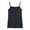 Black, variant on Women's Solid Built-In Bra Camisole Top Padded Support Comfortable Casual Plus Size Vest