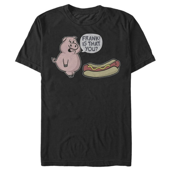 Men's Lost Gods Frank Is That You Graphic Tee Black Small