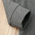 thumbnail image 4 of ZAXARRA Infant Baby Pure Color Crew Neck T-Shirt + Long Plain Trousers Set, 4 of 5
