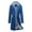 Blue, variant on Lovskoo Women Windbreaker Jacket Solid Rain Jacket Outdoor Jackets Waterproof Hooded Raincoat Windproof Outerwear Burgundy