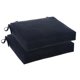 thumbnail image 2 of Pack De 2 Cojines De Asiento Grandes Storm Navy Con Lazos Glenna Jean 72632, 2 of 2
