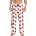 thumbnail image 1 of Fotbe Bloody Hand Pantalones de Pijama para Hombre, Pantalones de Dormir, Pantalones de Casa con Cintura Ajustable y Bolsillos-Large, 1 of 6