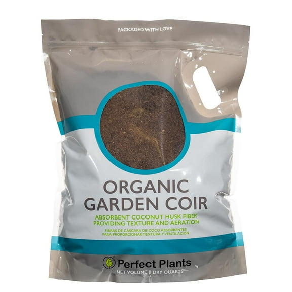 Organic Garden Coir by Perfect Plants - 100% Pure Coco Peat