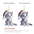 thumbnail image 4 of Cute Acrylic Animal Flat Pendant Fashionable Unique Small Exquisite Keychain Car Interior, 4 of 6