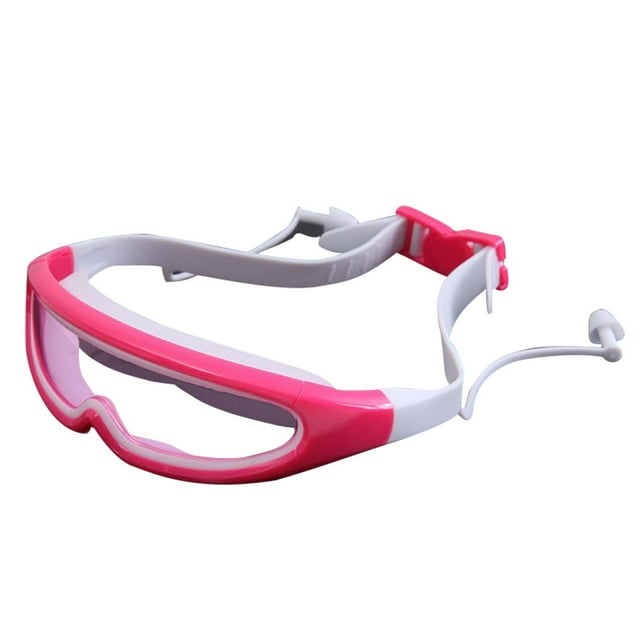 CEHVOM Children's Waterproof And Anti-fog Swimming Goggles With One-piece Earplugs