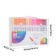 thumbnail image 3 of Juego de plumas para colorear de doble punta, rotuladores de doble extremo con puntas finas y anchas, resaltadores con colores vibrantes, juego de 24 piezas con capacidad de tinta de 2 ml para, 3 of 6