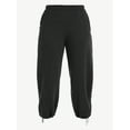 thumbnail image 5 of Athletic Works Women's and Women's Plus Barrel Leg Pant, Sizes XS-4X, 5 of 6