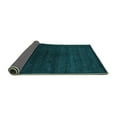 thumbnail image 2 of Ahgly Company Indoor Rectangle Abstract Turquoise Blue Contemporary Area Rugs, 7' x 9', 2 of 4