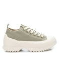 thumbnail image 2 of Women's Canvas Platform Sneakers By XTI_170802_White, 2 of 2